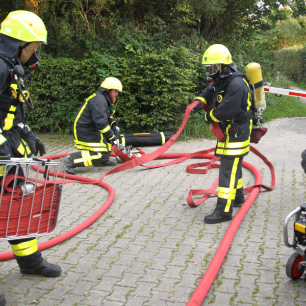 Atemschutzübung am Schützenhaus 24.08.2017